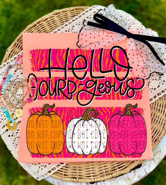Hello Gourd-geous