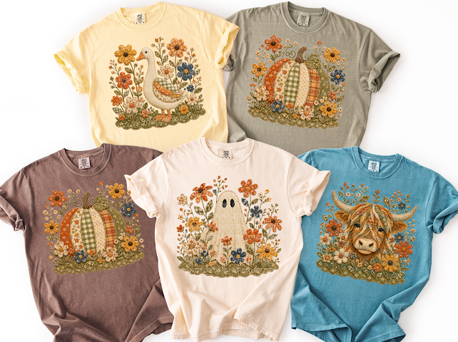 Quilted Fall Tees