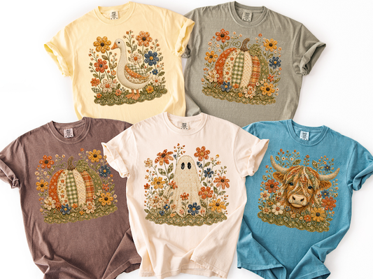 Quilted Fall Tees