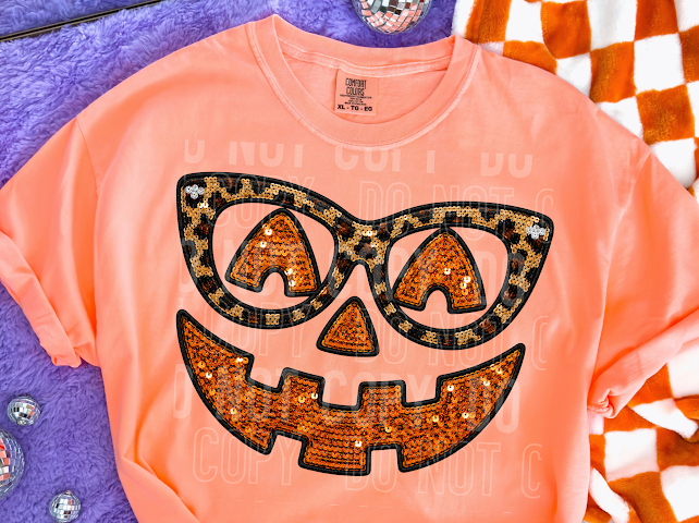 Cheetah Glasses (jack-o-lantern)