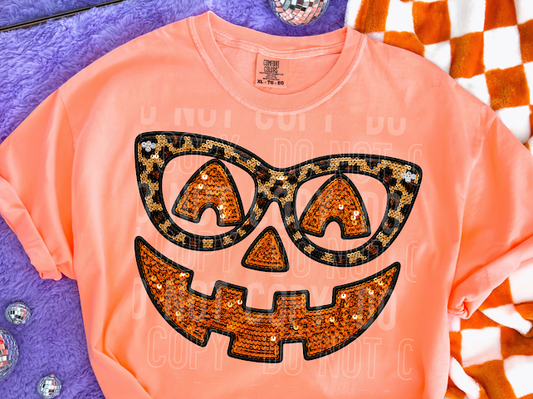 Cheetah Glasses (jack-o-lantern)