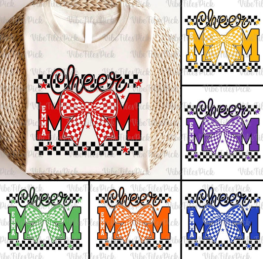 Cheer Mom Bow