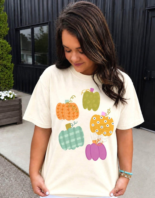 Cute Colorful Pumpkins