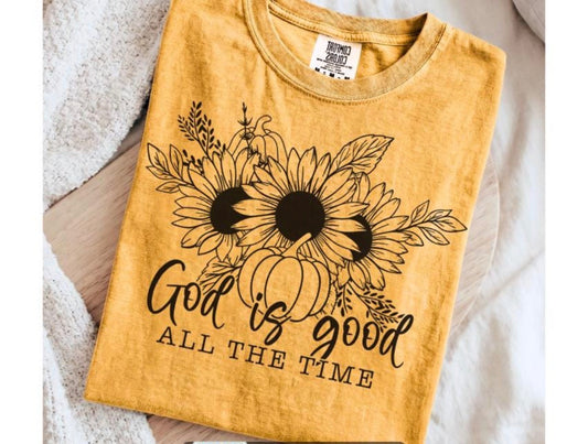 God is Good Sunflowers