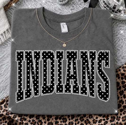 Indians Polka Dots