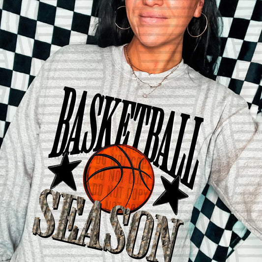 Basketball Season (Red or Black)