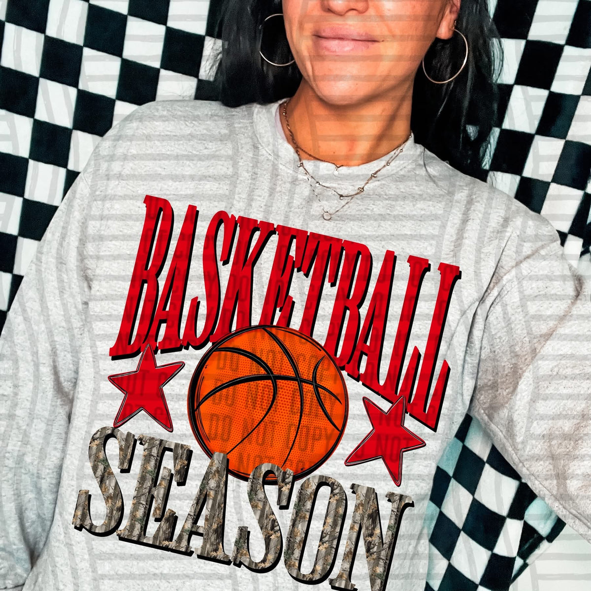 Basketball Season (Red or Black)